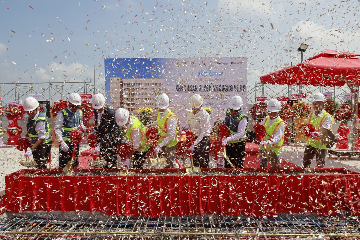 The construction ceremony of HIIVE BINH DUONG VSIP II project took place successfully
